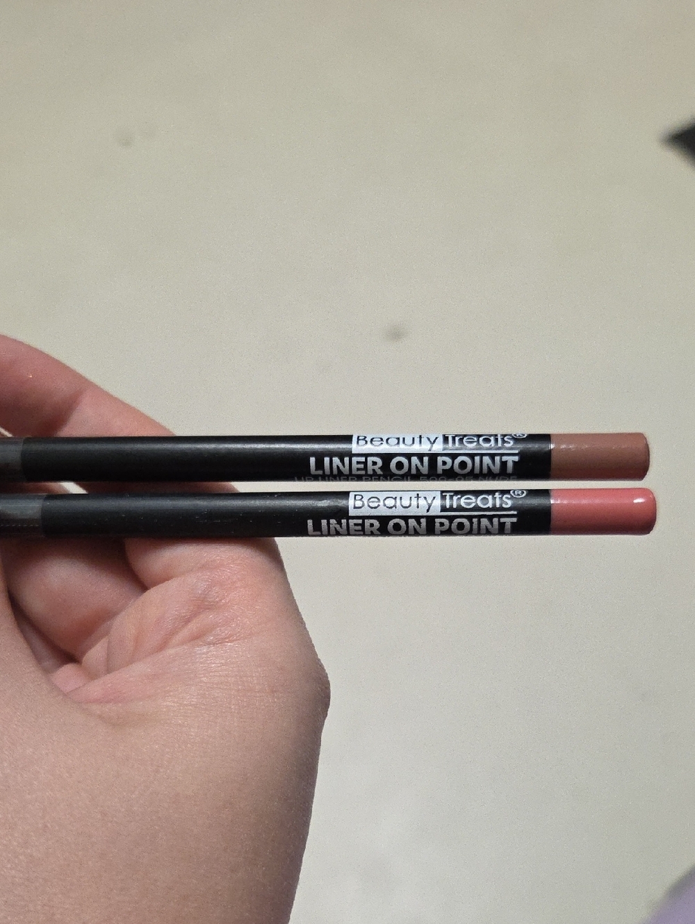Beauty Treats Liner On Point Lip Liner Duo - Dusty Rose & Mauve Nude